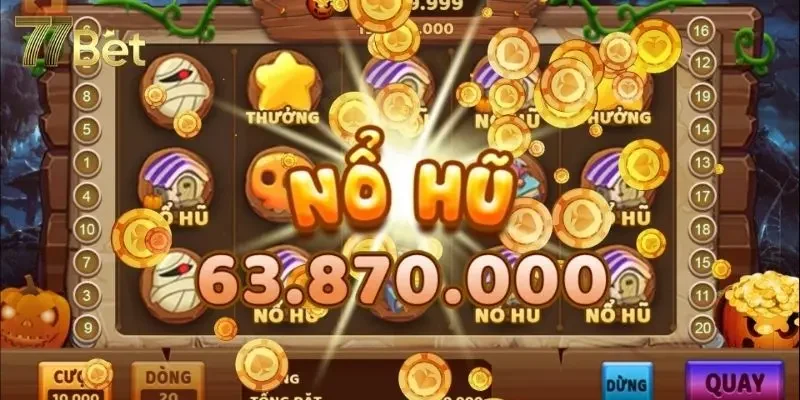 Top 3 ưu đãi nổ hũ 77Bet thú vị nhất 2024